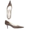 Pura Lopez Damen Pumps, Gr. 40, braun, Leder