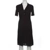 French Connection Damen Kleid, Gr. 38, braun, kein Etikett
