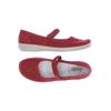 Semler Damen Ballerinas, Gr. 8, rot, Leder