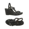 Café Noir Damen Sandale, Gr. 37, schwarz, kein Etikett