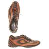 Ecco Damen Sneakers, Gr. 37, orange, Leder