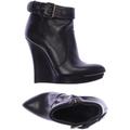 Alexander McQueen Damen Stiefelette, Gr. 38, schwarz, kein Etikett
