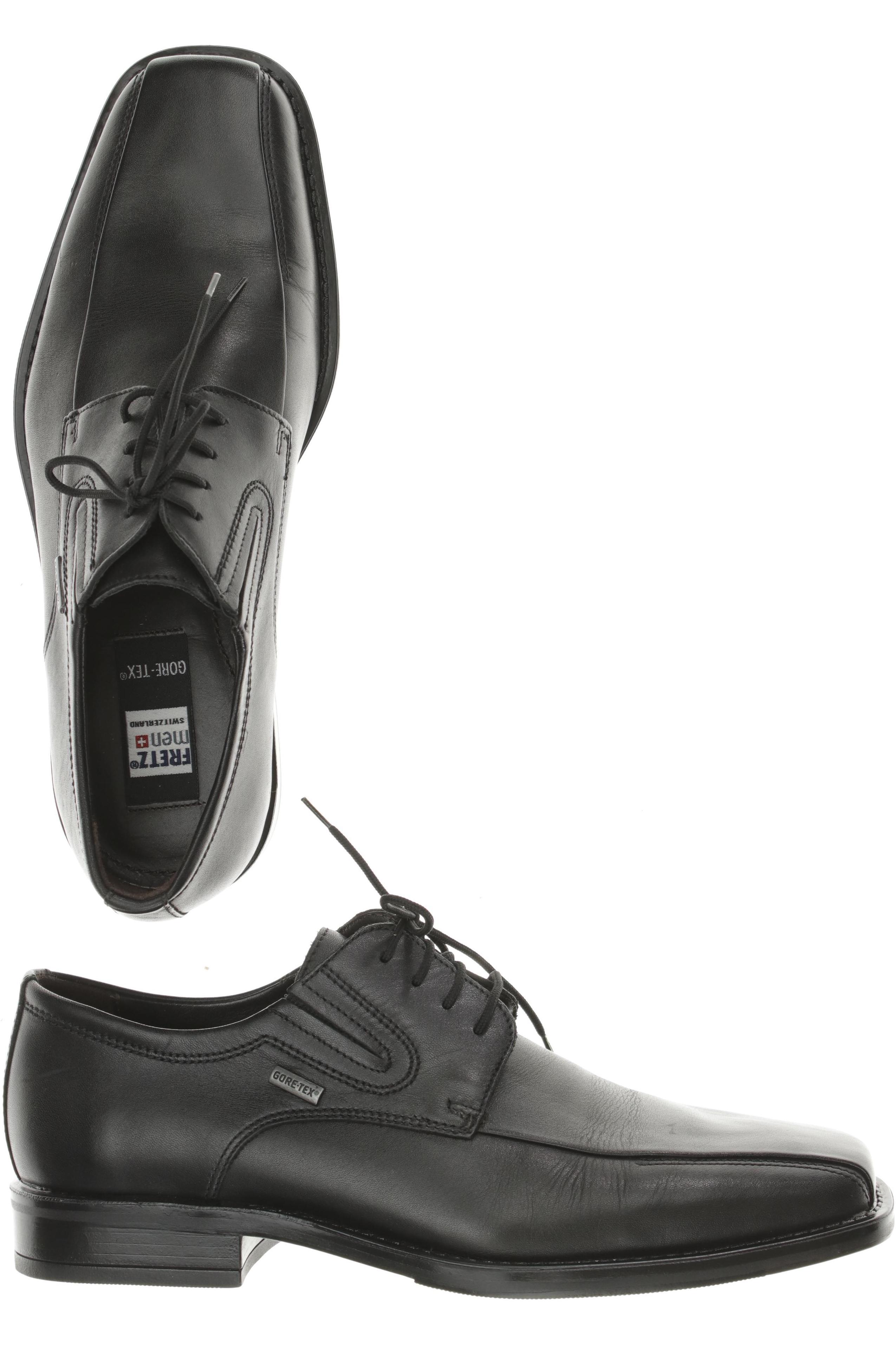 Fretz MEN Herren Halbschuh, Gr. 6.5, schwarz, Leder Image