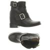 Jeffrey Campbell Damen Stiefelette, Gr. 38, schwarz, Leder