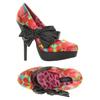 Iron Fist Damen Pumps, Gr. 40, rot, Kunstleder