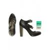 Miezko Damen Pumps, Gr. 36, schwarz, Leder
