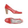 Marc Shoes Damen Pumps, Gr. 4.5, rot, Lackleder