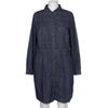 Marc O Polo Damen Kleid, Gr. 46, marineblau, Baumwolle