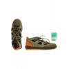 Camper Herren Sneakers, Gr. 40, grün, Baumwolle, Leder, Wildleder