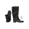 Pollini Damen Stiefel, Gr. 40, schwarz, kein Etikett