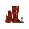 Gabor Damen Stiefel, Gr. 38, rot, Wildleder