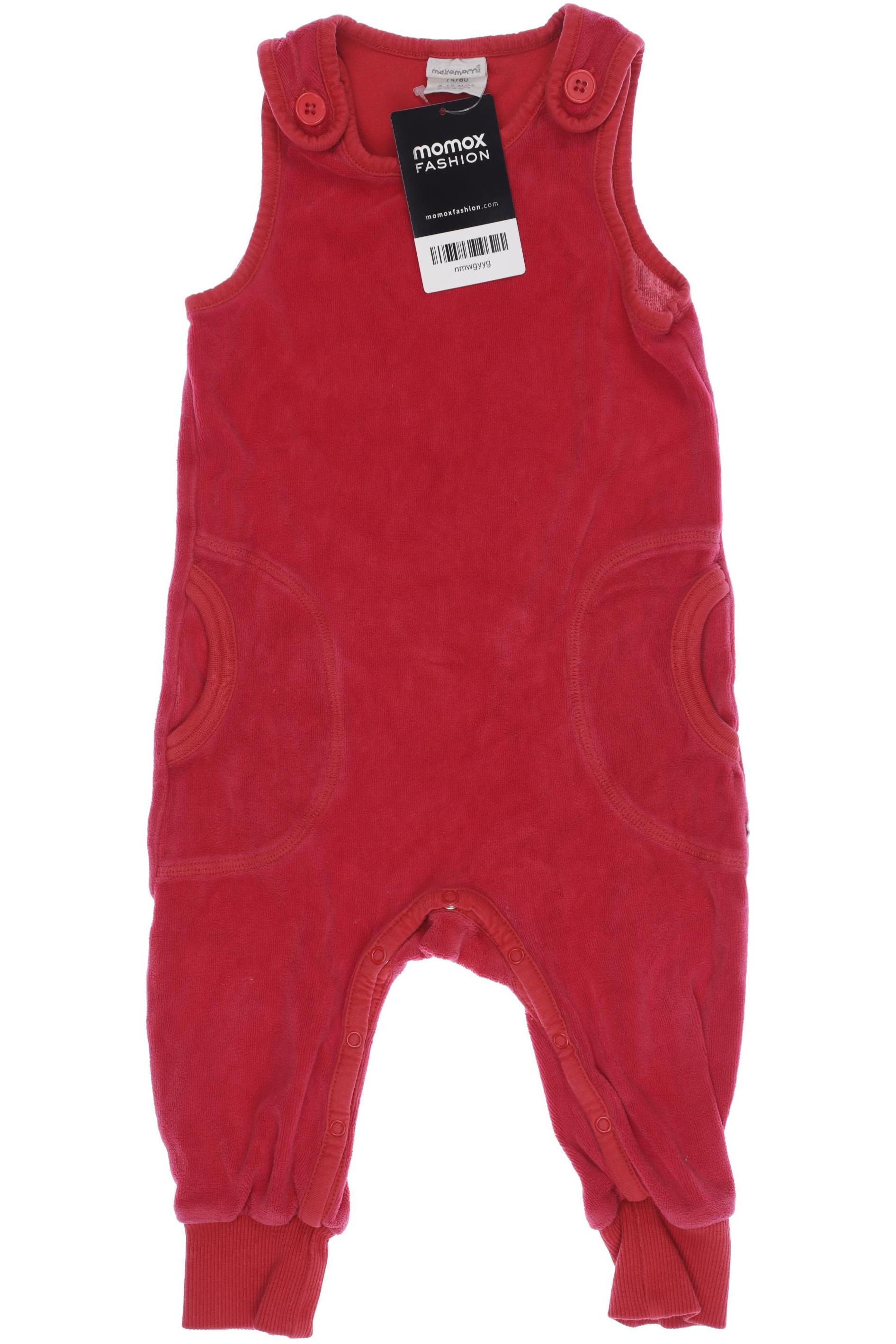 Maxomorra Jungen Strampler, Gr. 74, rot, Baumwolle, Synthetik Image