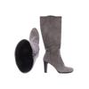 Alberto Fermani Damen Stiefel, Gr. 38.5, grau, kein Etikett