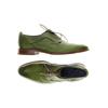 Daniel Hechter Herren Halbschuh, Gr. 44, grün, Leder