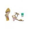 Boss Orange Damen Sandale, Gr. 38, gelb, kein Etikett