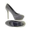 Sergio Rossi Damen Pumps, Gr. 39, grau, kein Etikett