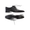 Salamander Herren Halbschuh, Gr. 44, schwarz, Leder