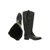Sam Edelman Damen Stiefel, Gr. 38, schwarz, Leder