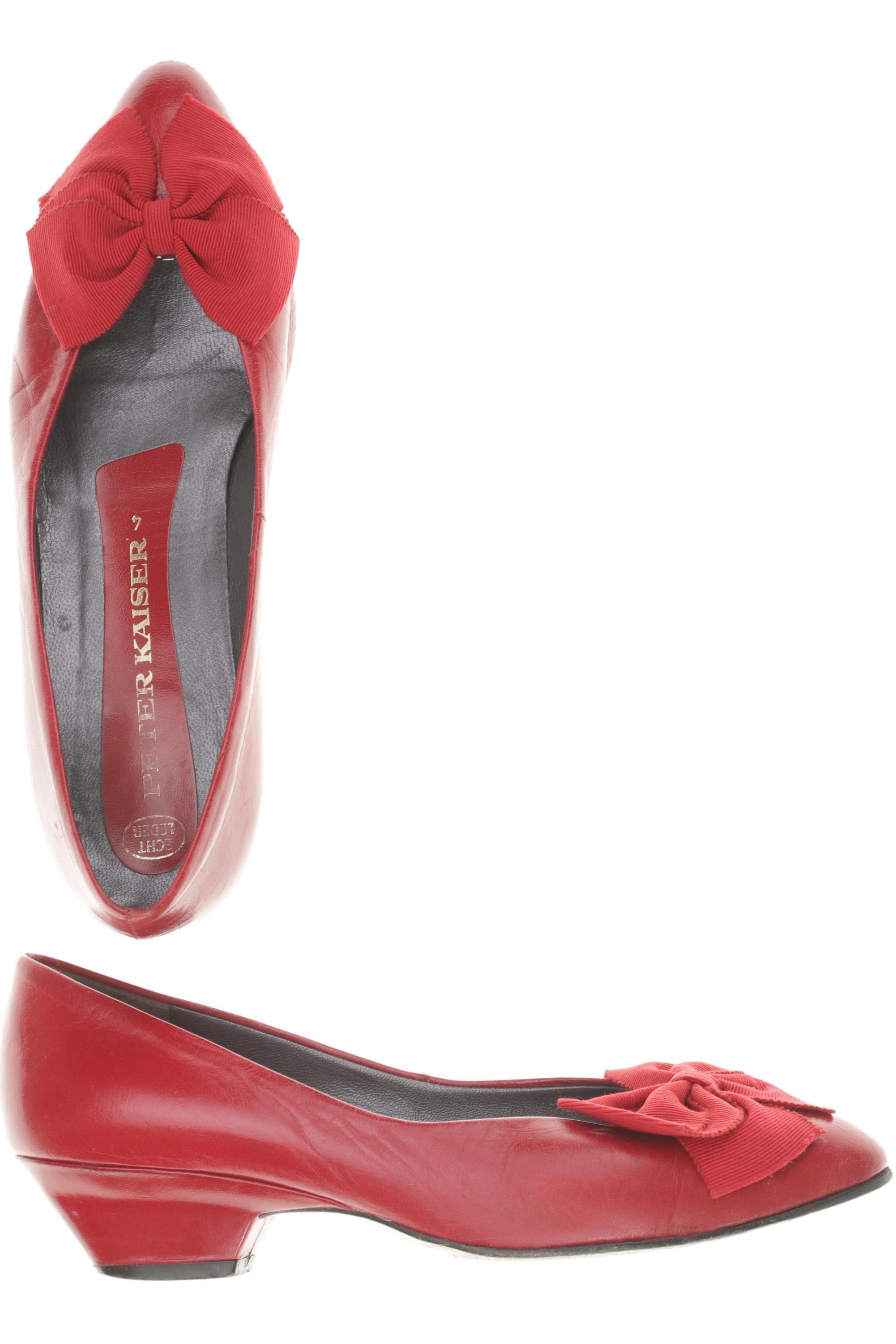 Peter Kaiser Damen Pumps, Gr. 4, rot, kein Etikett Image