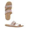 Gabor Damen Sandale, Gr. 41, beige, Kunstleder