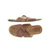 Bugatti Herren Sandale, Gr. 44, braun, Leder