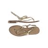 Ash Damen Sandale, Gr. 40, gold, kein Etikett