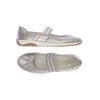 Rieker Damen Ballerinas, Gr. 40, gold, Leder
