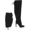 Sam Edelman Damen Stiefel, Gr. 35, schwarz, Leder