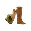 Zign Damen Stiefel, Gr. 36, braun, Leder