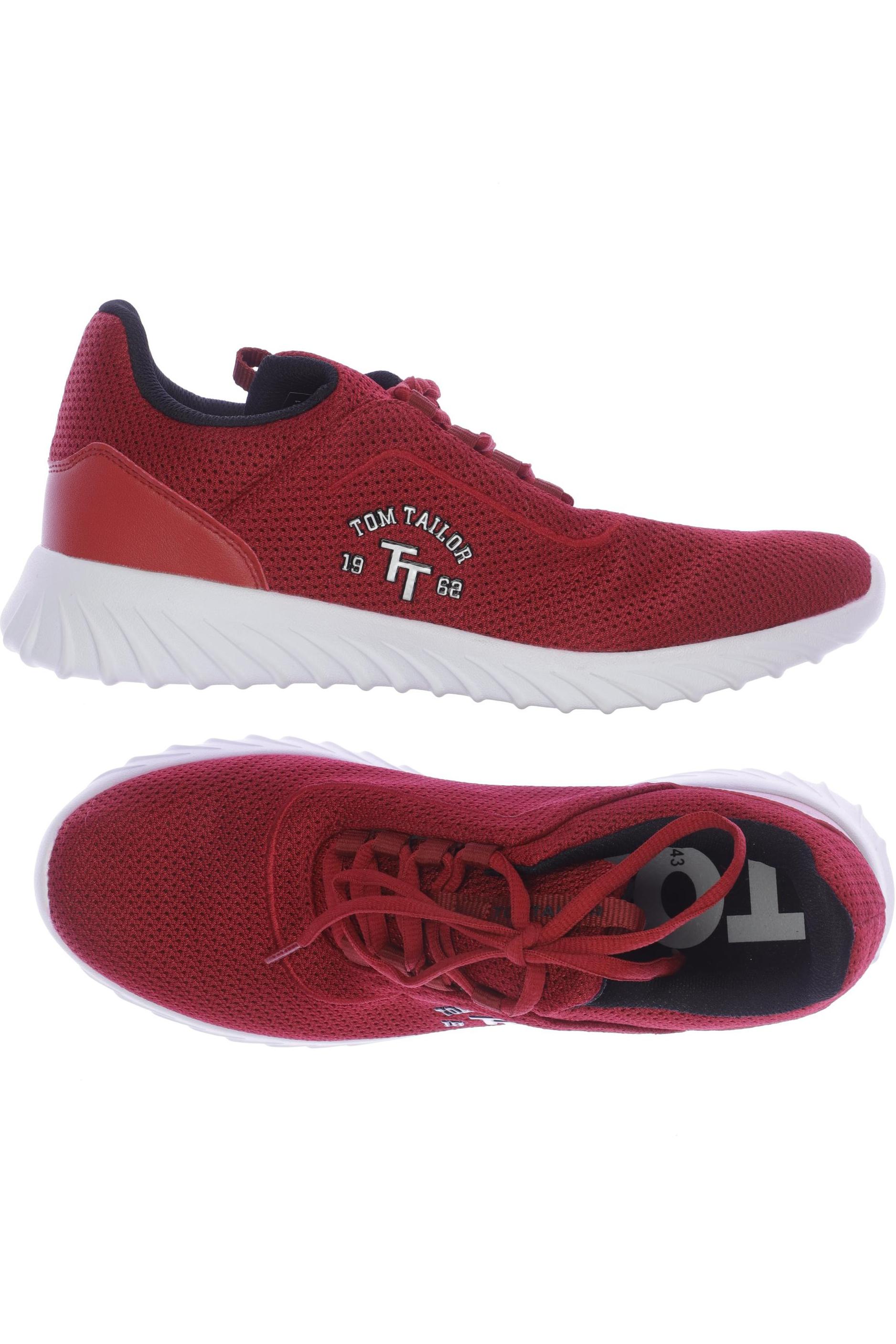 Tom Tailor Herren Sneakers, Gr. 43, rot, kein Etikett Image