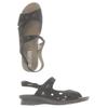 Mephisto Damen Sandale, Gr. 42, schwarz, Leder