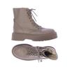 Steve Madden Damen Stiefelette, Gr. 41, beige, Leder