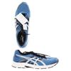 Asics Herren Halbschuh, Gr. 49, blau, Kunstleder