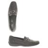 Ara Damen Halbschuh, Gr. 42, schwarz, Kunstleder