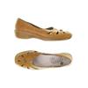 Rieker Damen Halbschuh, Gr. 39, orange, Leder