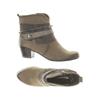 Tamaris Damen Stiefelette, Gr. 32, braun, Leder