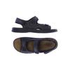 Josef Seibel Herren Sandale, Gr. 46, marineblau, Leder