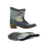 Desigual Damen Stiefelette, Gr. 39, blau, kein Etikett
