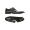 s.Oliver Herren Halbschuh, Gr. 43, schwarz, Leder