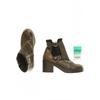 Alba Moda Damen Stiefelette, Gr. 37, braun, Leder