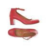 Chie Mihara Damen Pumps, Gr. 38.5, rot, Leder