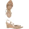 Daniel Hechter Damen Sandale, Gr. 41, beige, Leder