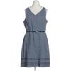 Tommy Hilfiger Damen Kleid, Gr. 18, blau, Baumwolle, Synthetik