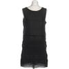Vanessa Bruno Damen Kleid, Gr. 42, schwarz, Baumwolle, Seide