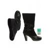 Marc Shoes Damen Stiefel, Gr. 39, schwarz, Leder