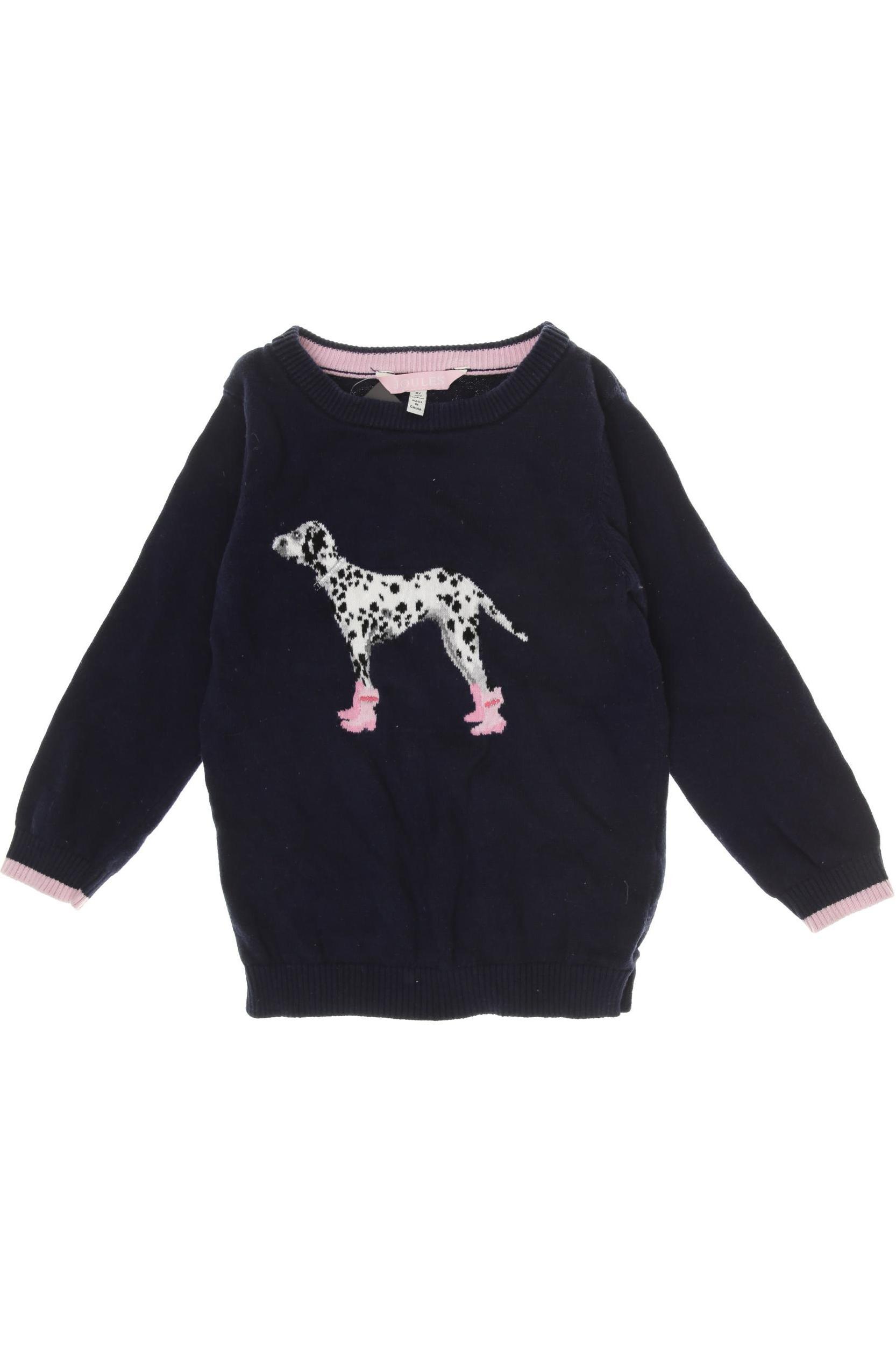 Joules Mädchen Pullover, Gr. 104, blau, Baumwolle