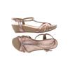 Unisa Damen Sandale, Gr. 36, gold, Leder