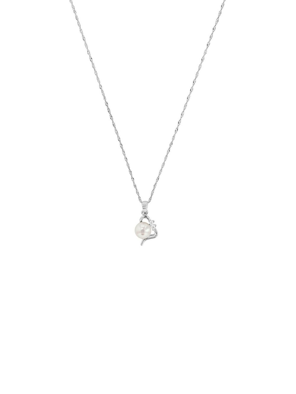 amor Kette mit Anhänger Damen silber, 42 Image