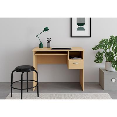 Schreibtisch VOGL MÖBELFABRIK "Flo", braun (buchefarben), B:91cm H:72cm T:50cm, Tische Image