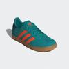 Sneaker ADIDAS ORIGINALS "GAZELLE", Gr. 36, pure teal, impact orange, collegiate lila, Leder, Synthetik, sportlich, Schuhe